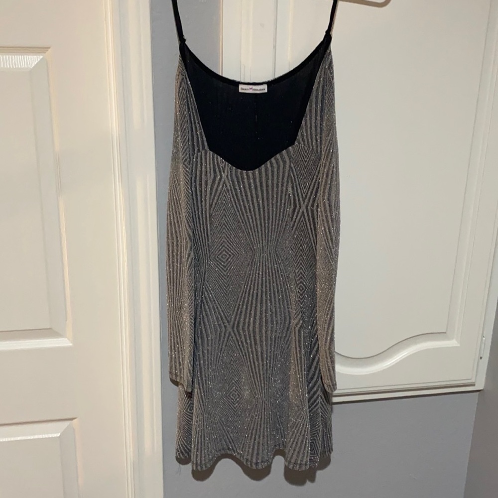 Dainty hooligan sparkly longsleeve mini NEVER WORN